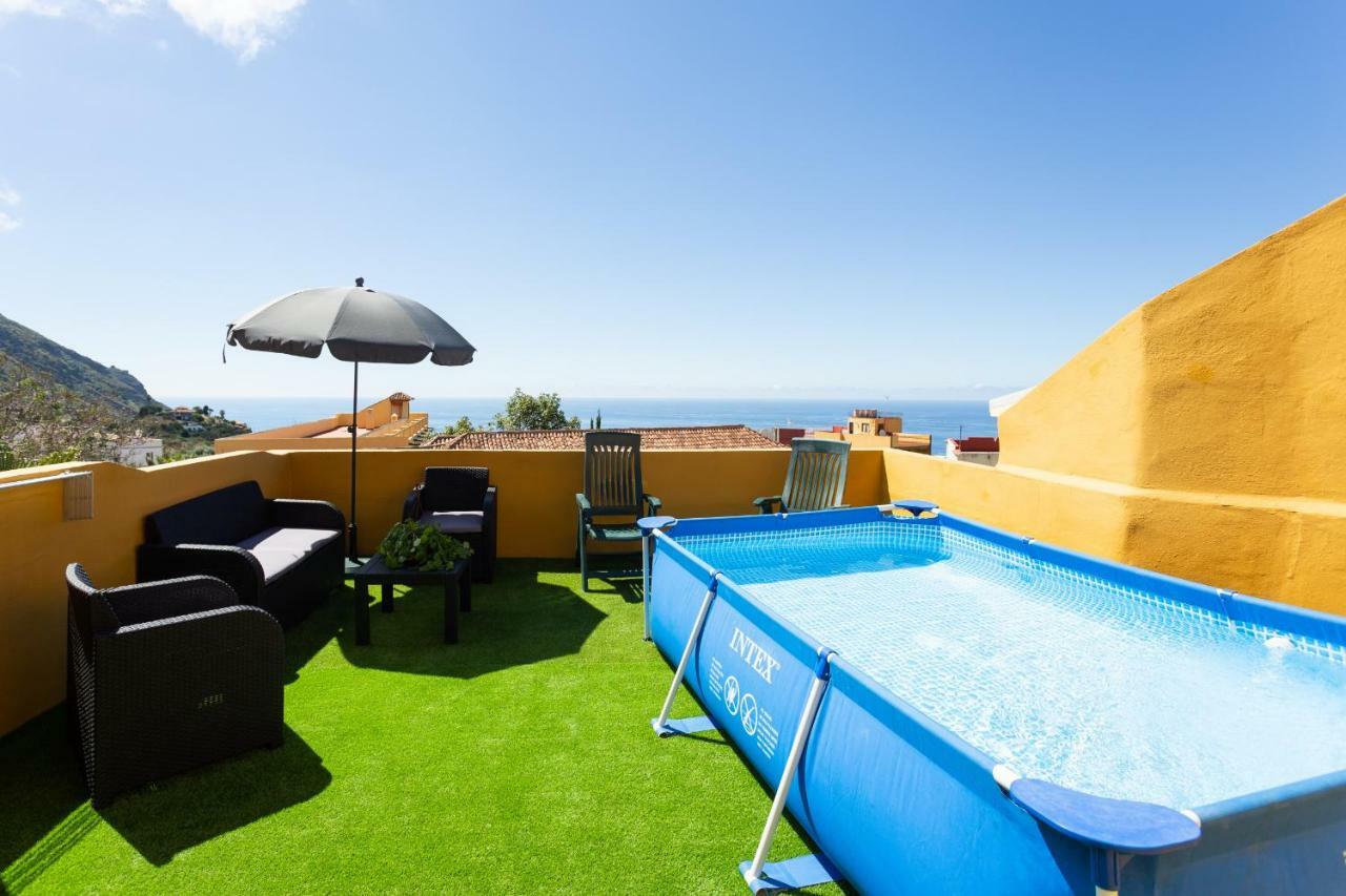 Canarian House With Views And Pool Los Realejos Kültér fotó
